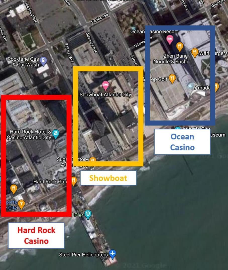 2Br 3Ba Cozysuites Hard Rock And Ocean Casino Atlantic City Exterior photo